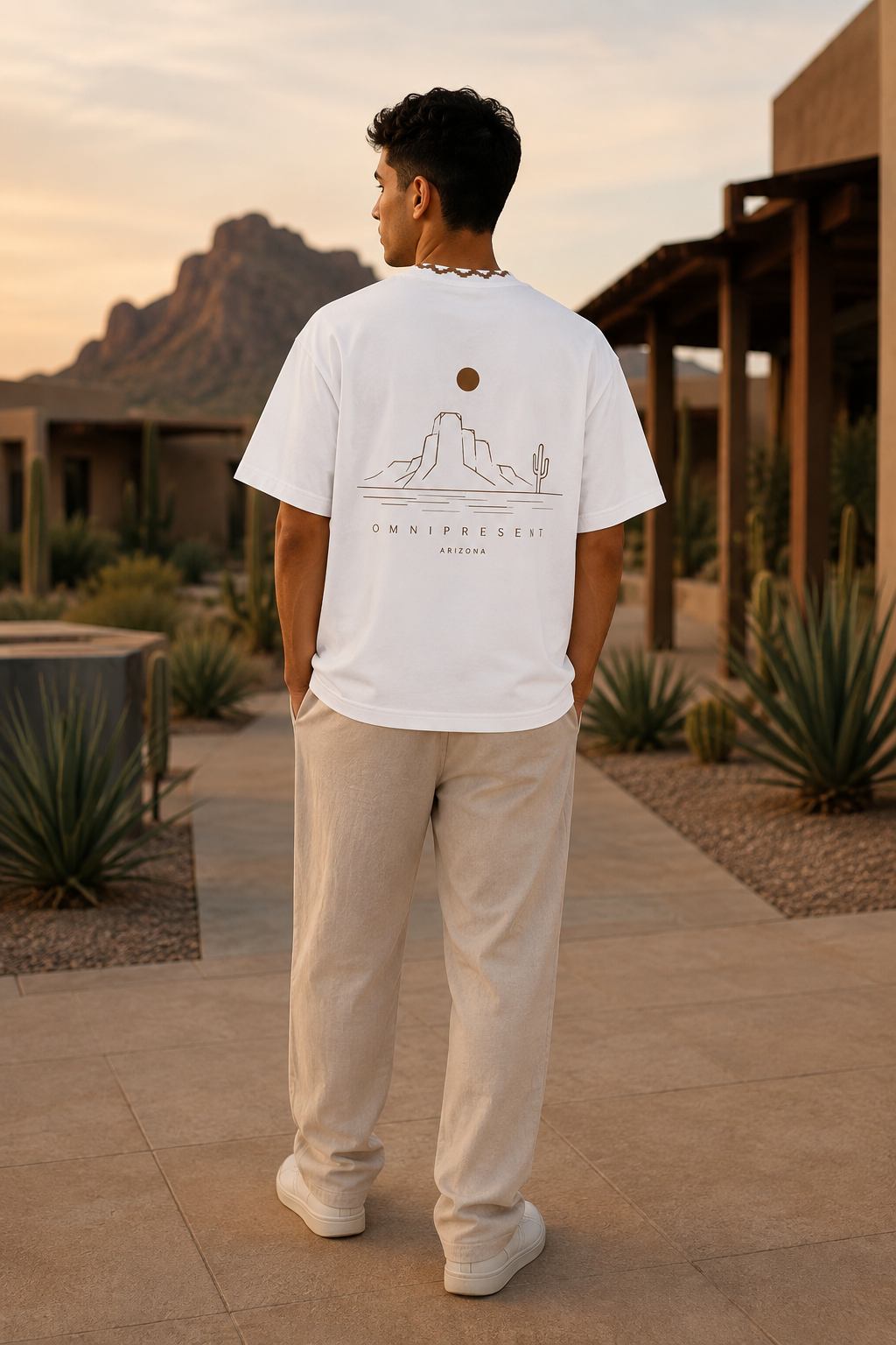 OMNIPRESENT Al Sadu Mesa T-shirt back